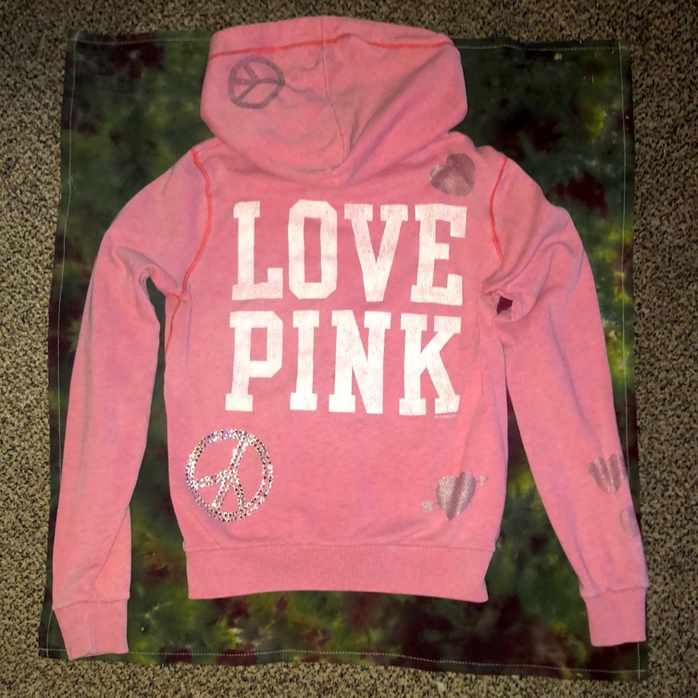 Rare Vintage VS PINK Bling Hoodie
